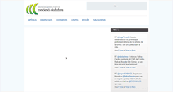 Desktop Screenshot of concienciaciudadana.org